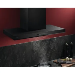 8000 AuroraTech - Schouwafzuigkap met Hob2Hood 90 cm Mat zwart