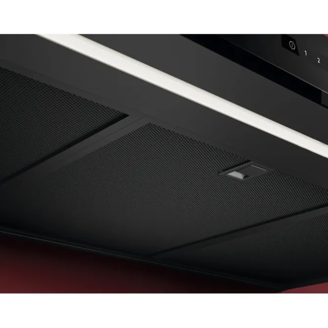 8000 AuroraTech - Schouwafzuigkap met Hob2Hood 90 cm Mat zwart