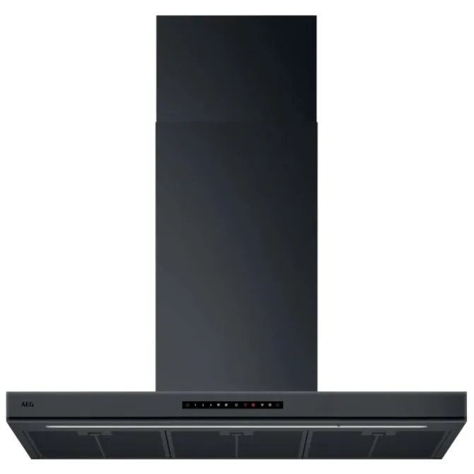 8000 AuroraTech - Schouwafzuigkap met Hob2Hood 90 cm Mat zwart