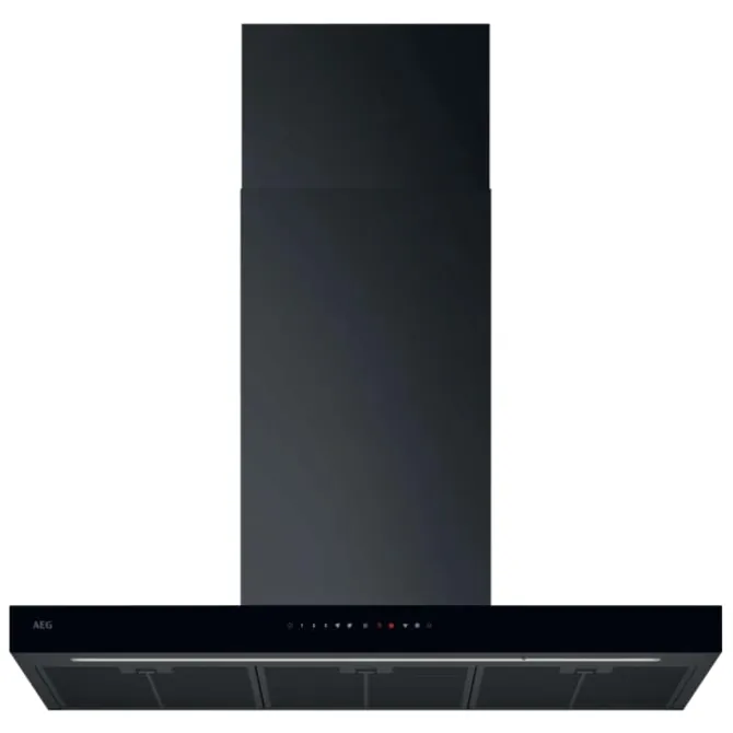 8000 AuroraTech - Schouwafzuigkap met Hob2Hood 90 cm Zwart