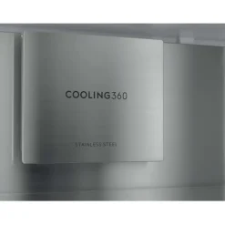8000 Cooling 360° - Koel/vrieskast vrijstaand 202 cm Dark Stainless Steel