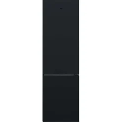 8000 Cooling 360° - Koel/vrieskast vrijstaand 201 cm zwart mat glas