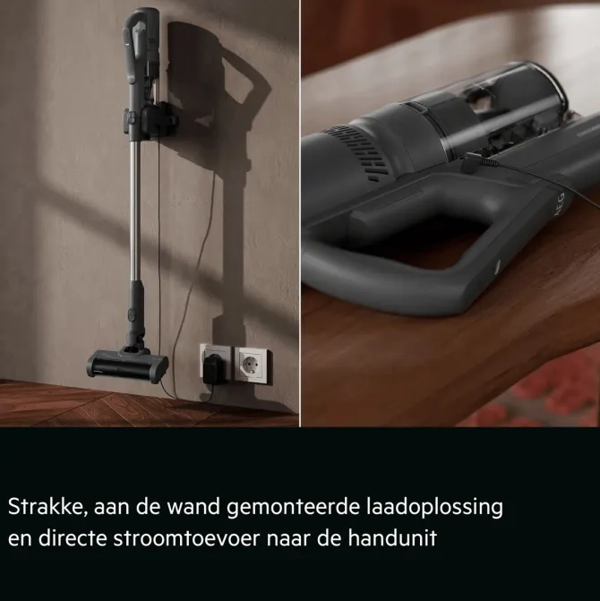 5000 Cordless cleaner Steelstofzuiger tot 60 min gebruiksduur