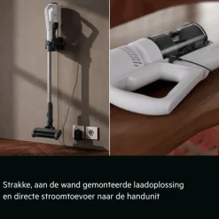 5000 Cordless cleaner Steelstofzuiger tot 60 min gebruiksduur