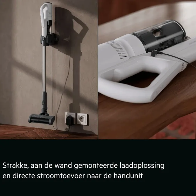 5000 Cordless cleaner Steelstofzuiger tot 60 min gebruiksduur