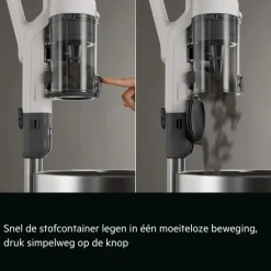 5000 Cordless cleaner Steelstofzuiger tot 60 min gebruiksduur