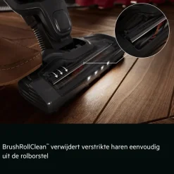 Ergorapido Plus Steelstofzuiger tot 60 min gebruiksduur