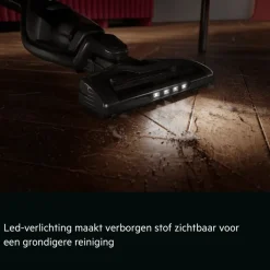 Ergorapido Plus Steelstofzuiger tot 60 min gebruiksduur