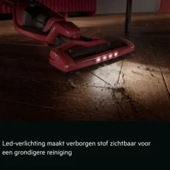 Ergorapido Plus Steelstofzuiger tot 60 min gebruiksduur