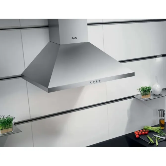 3000 ExtractionTech Schouwafzuigkap 60 cm Roestvrij staal