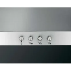 3000 ExtractionTech Schouwafzuigkap 60 cm Roestvrij staal