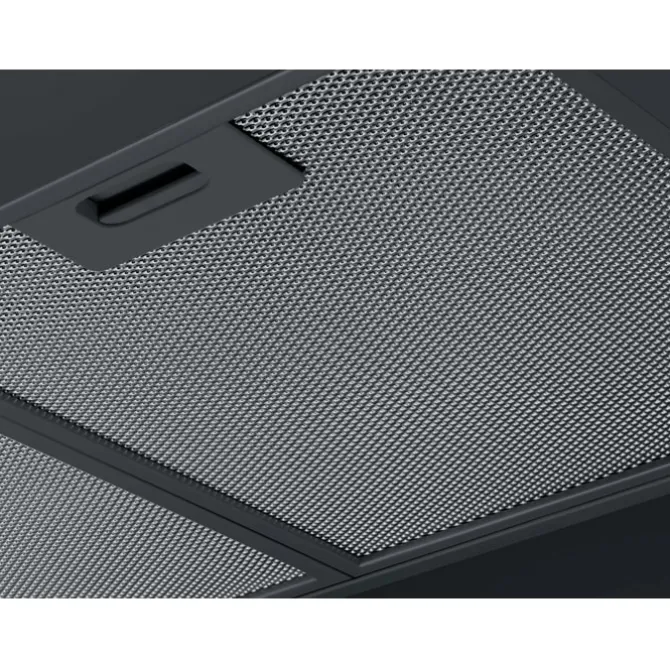 5000 ExtractionTech - Schouwafzuigkap 90 cm Mat zwart