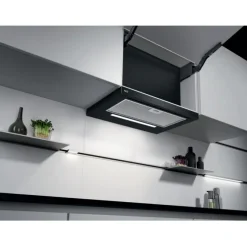5000 Extractor - Vlakscherm afzuigkap 60 cm Zwart