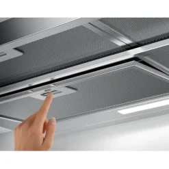 5000 Extractor Vlakscherm afzuigkap 90 cm grijs