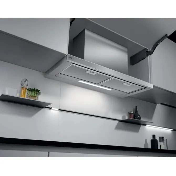 3000 Extractor - Vlakscherm afzuigkap 90 cm grijs