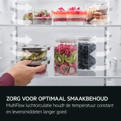 7000 GreenZone+ - Koel/vrieskast vrijstaand 202 cm vingervlekvrije rvs