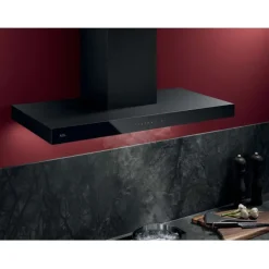 6000 Hob2Hood - Schouwafzuigkap met Hob2Hood 90 cm Zwart