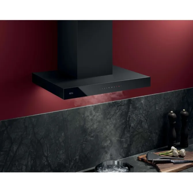 6000 Hob2Hood - Schouwafzuigkap met Hob2Hood 60 cm Zwart