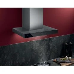 6000 Hob2Hood Schouwafzuigkap met Hob2Hood 60 cm Zwart