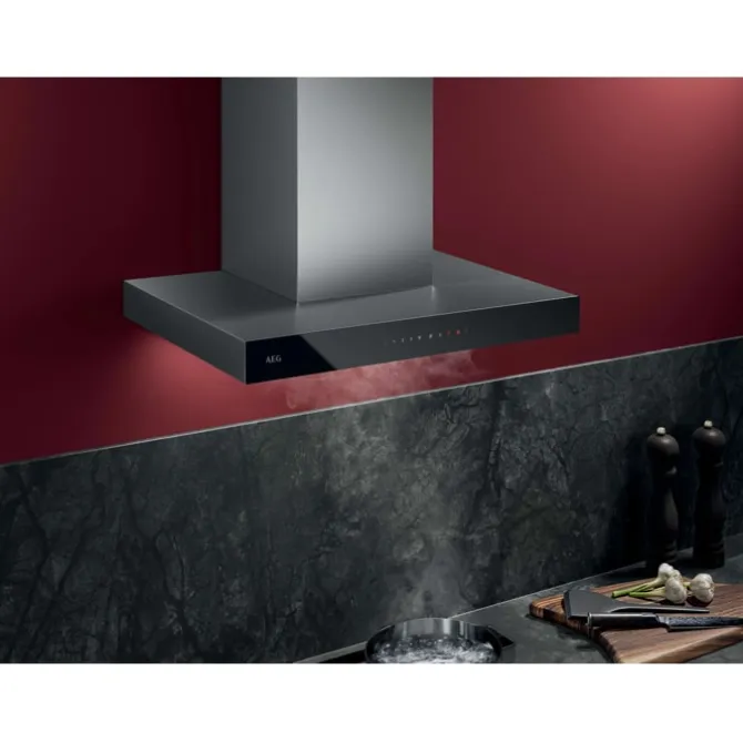 6000 Hob2Hood Schouwafzuigkap met Hob2Hood 60 cm Zwart