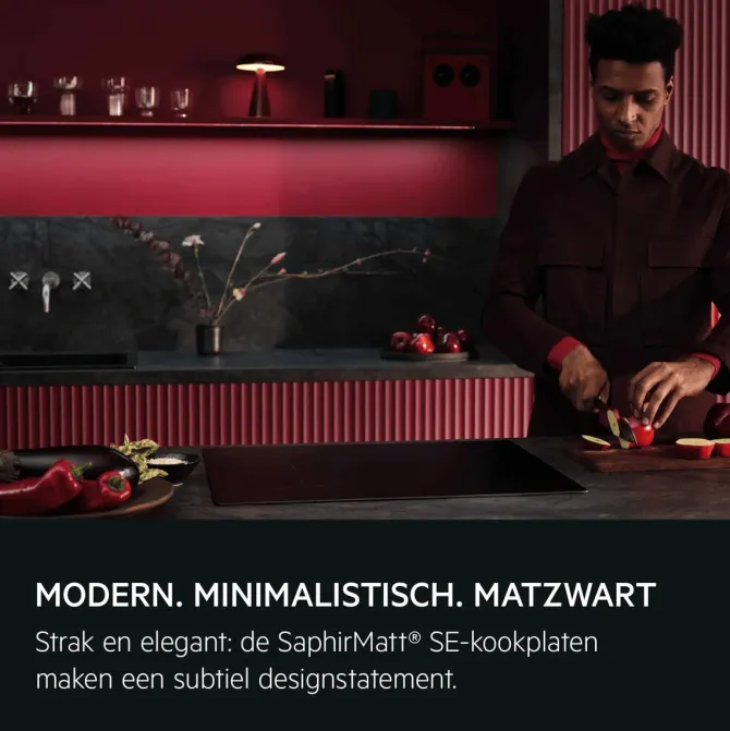 5000 Induction - inductiekookplaat, SaphirMatt® SE, 60 cm