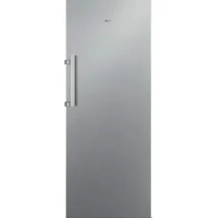 Koelkast vrijstaand 155 cm rvs look