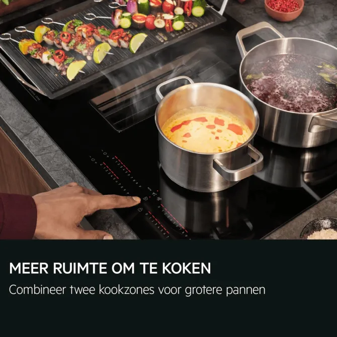 Kookplaat met afzuiging 80 cm
