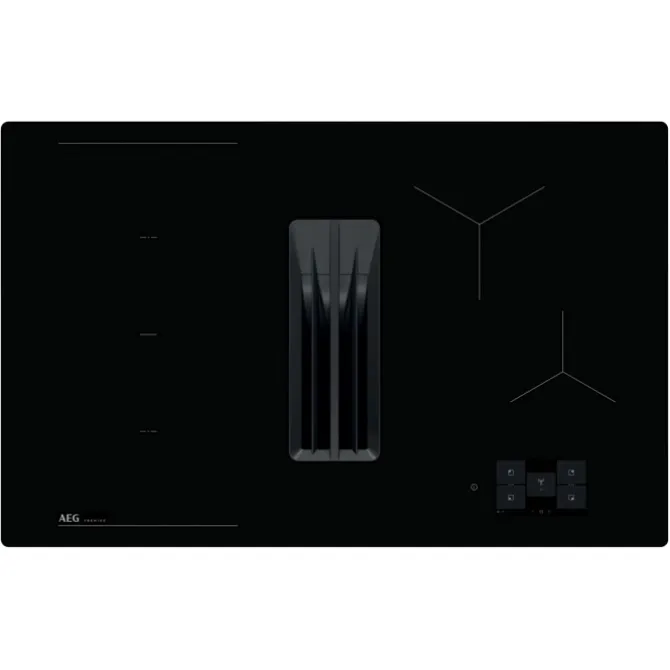 Kookplaat met afzuiging - 9000 ComboHob SensePro 80 cm