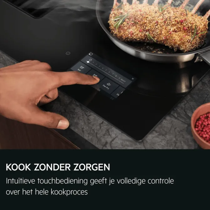 Kookplaat met afzuiging - 9000 ComboHob SensePro 80 cm