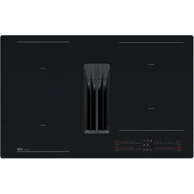 Kookplaat met afzuiging - 7000 ComboHob SenseFry SaphirMatt®, 80 cm