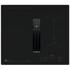 Kookplaat met afzuiging - 6000 ComboHob met brugfunctie SaphirMatt®, 60 cm
