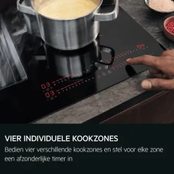 Kookplaat met afzuiging - 6000 ComboHob met brugfunctie 80 cm