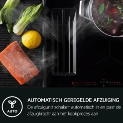 Kookplaat met afzuiging - 6000 ComboHob met brugfunctie 70 cm