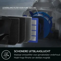 LX9 Stofzuiger Zonder stofzak - 72 dB