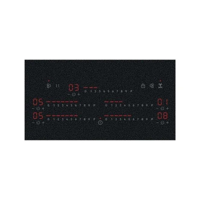 6000 MultipleBridge - inductiekookplaat, SaphirMatt®, 90 cm