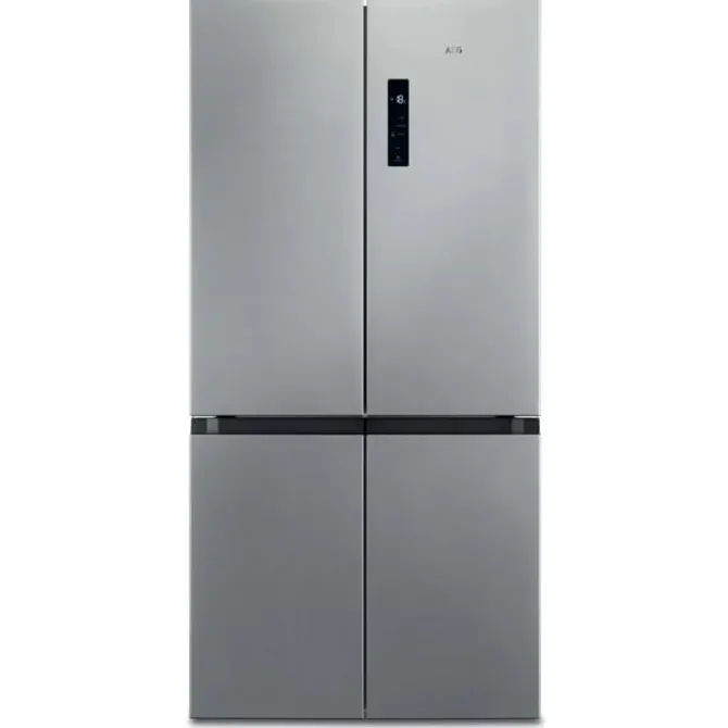 9000 MultiSwitch Koel/vrieskast Vrijstaand 190 cm Grey+Stainless Steel Look