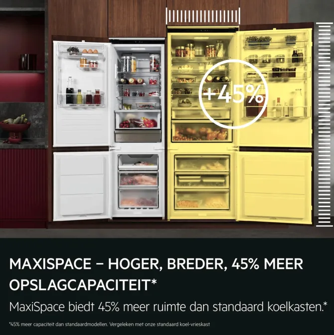 8000 NoFrost GreenZone+ Koel/vrieskast inbouw MaxiSpace 189.4 cm
