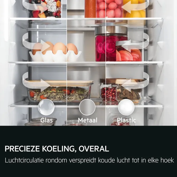 9000 NoFrost ZeroDegree Koel/vrieskast inbouw 178 cm