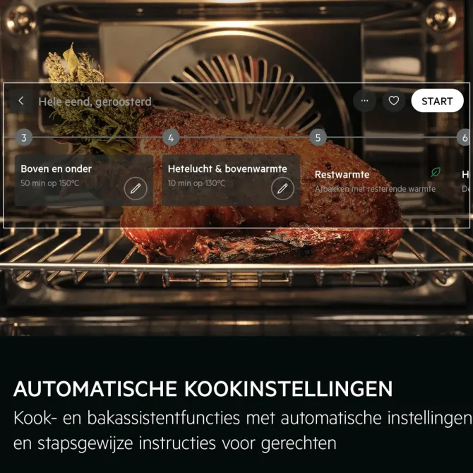 9000 ProAssist - Heteluchtoven met pyrolysereiniging