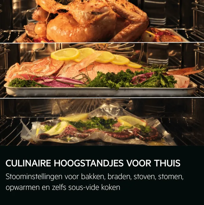 9000 ProAssist met SteamPro - Combi hetelucht- en stoomoven