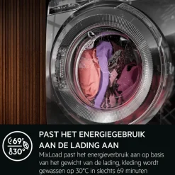 7000 ProSteam® - UniversalDose Condensatie Was-droogcombinatie 8 kg