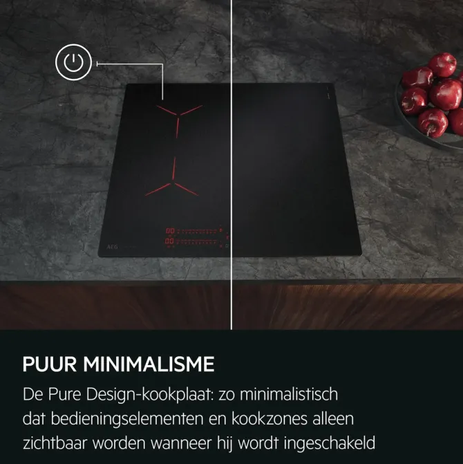 6000 Pure Bridge - inductiekookplaat, SaphirMatt® Pure, 60 cm