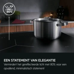 6000 Pure FlexBridge inductiekookplaat, SaphirMatt® Pure, 80 cm