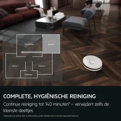 7000 Robotstofzuiger Autonomie 140 min.