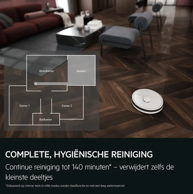 7000 Robotstofzuiger Autonomie 140 min.