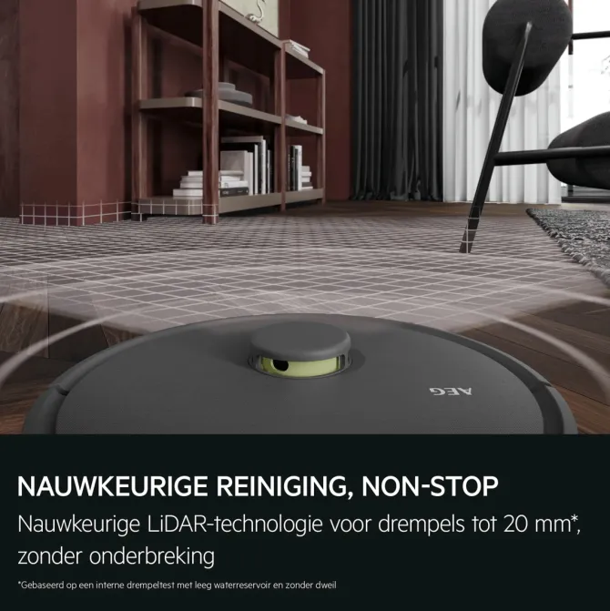 7000 Robotstofzuiger Autonomie 140 min.