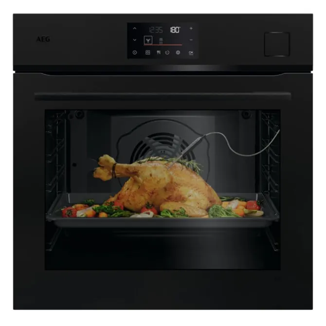 6000 SenseCook met SteamCrisp - Heteluchtoven met stoomondersteuning Pyrolytic-Steam