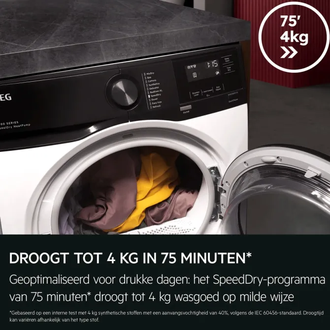 7000 SensiDry® Warmtepomp Droger 8 kg