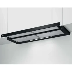 5000 serie - Vlakscherm afzuigkap 90 cm Zwart