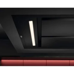7000 SilenceTech - Plafondafzuigkap 90 cm Mat zwart